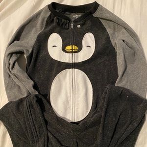 Penguin footie PJs
